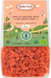Paste Bio Sport Linte Roșie 250 Gr Fara Gluten Dalla Costa 10143