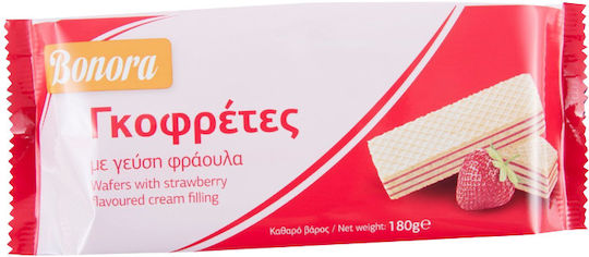 Bonora Wafer Strawberry Cream 180gr 2-15854