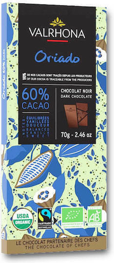 Valrhona Oriado Dark Chocolate Bio 70gr