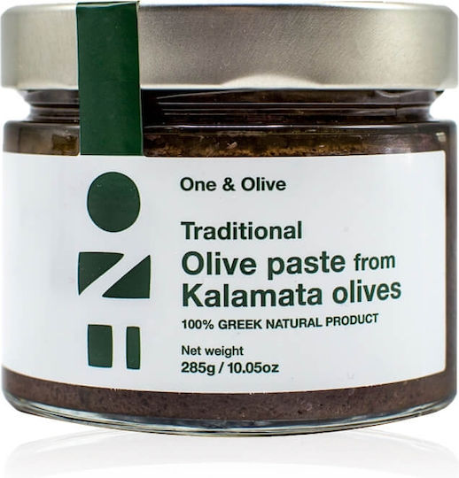 Traditionelle Olivenpaste Kalamat Pipperi «one & Olive» Olive Ergo Anagnostopoulos 285g
