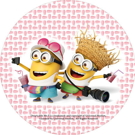 Kardasis Sugar Plate Sugar Paper Minions Holidays