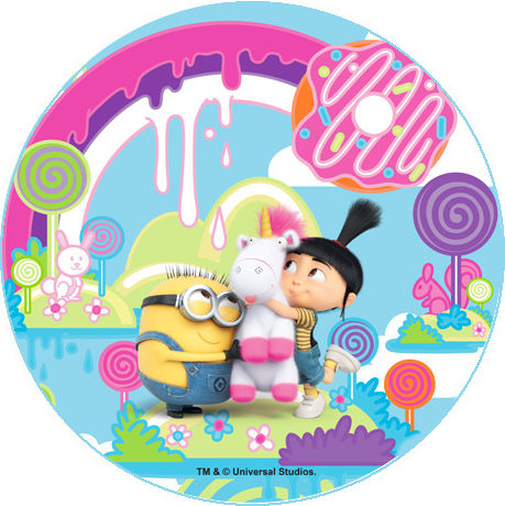 Kardasis Ζαχαρωτή Πλάκα Sugar Paper Minions Lollipop
