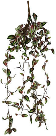 Artificial Hanging Two-Tone Green 75cm