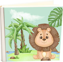 Άλμπουμ My Album Lion 1 Boho Style Ριζόχαρτο 30x30cm Κουτί Άλμπουμ 100 Σελίδες