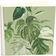 My Album Boho Style Monstera Leatherette Rice Paper 30x30cm Album Box 120 Pages