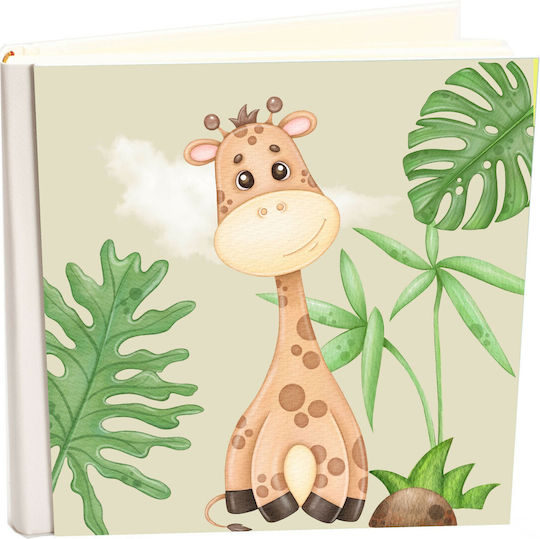 My Album Giraffe Boho Style Rice Paper 30x30cm Album Box 100 Pages