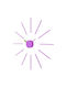 Wall Clock Urchin Lila-olive Klox Plastic
