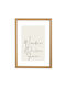Wooden Wall Photo Frame Gold Carved Embossed Pearl Matte Glass K42-1 Photo 20cmx30cm