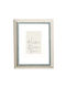 Wooden Wall Photo Frame Puzzle Poster White Blue Aging Marks Acrylic Glass K103-298 Photo 70cmx100cm