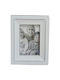 Wooden Photo Frame Double Frame White