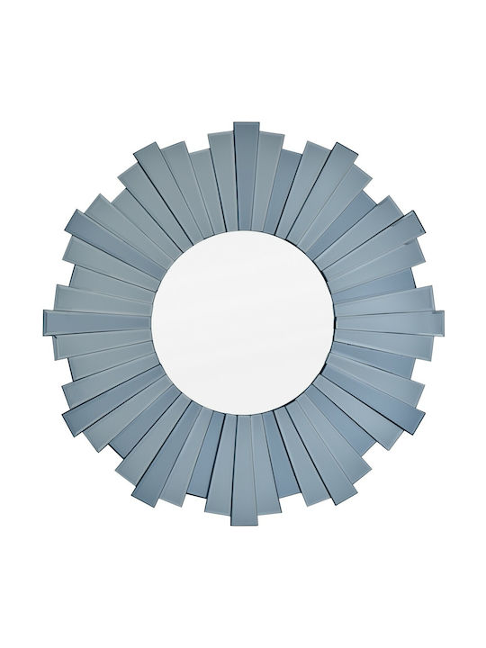 Innova Wall Mirror Starlight Smoked Grey Frameless D80cm