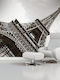 Fototapete Wand Pyramide des Eiffelturms Selbstklebend Vinyl 135x270cm