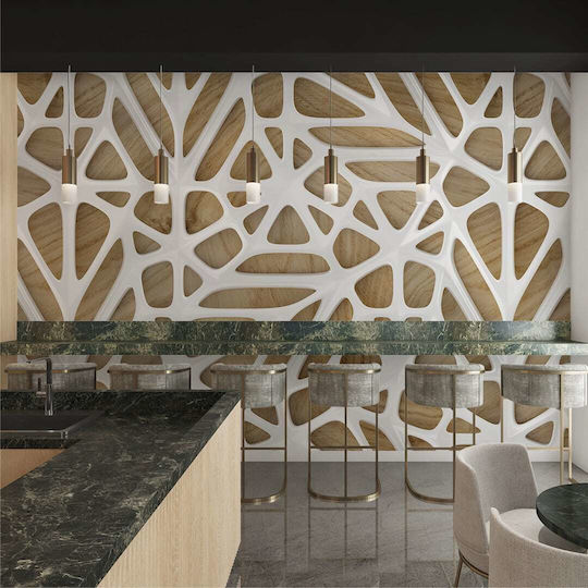 Perforated Art Photo Wallpaper Self-Adhesive Vinyl 400x270 Cm