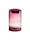 Glas Vase Lila 15x25cm