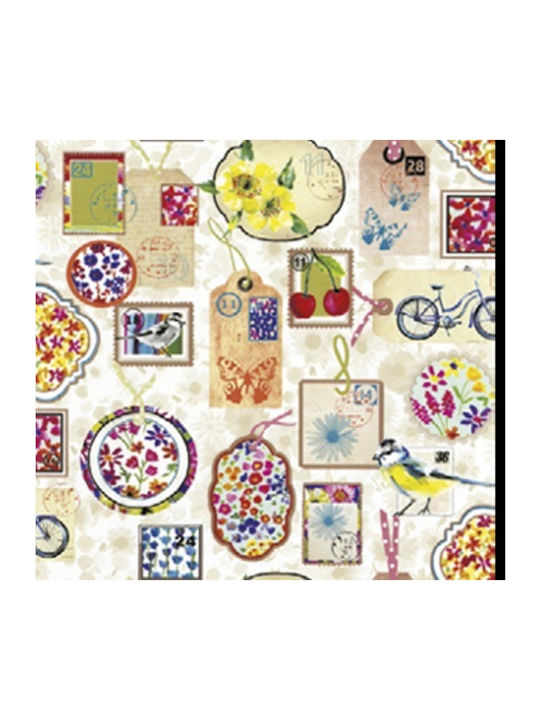 Αυτοκολλητο Φυλλο Fantasy Trendy Tags Καταλληλα Τοιχο 45 Cm X 200 Cm