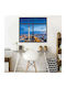 3D Wall Sticker Berlin TV Tower Germany 80x90cm