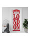 Αυτοκόλλητο Πόρτας London Telephone 70x210cm