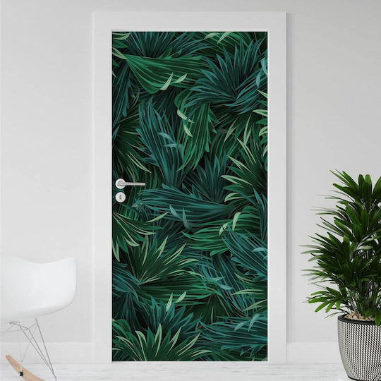 Tür-Wandsticker Tropische Blätter 80x200cm