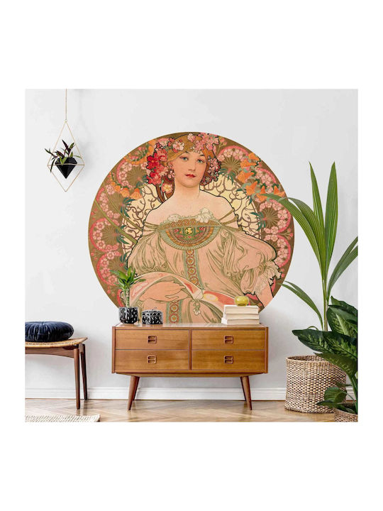 Wall Sticker Alfons Mucha Poster F Champenois 70x70cm