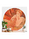 Wall Sticker Alfons Mucha Twilight 70x70cm