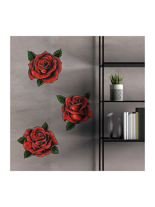 Wall Sticker Blooming Roses 100x35cm