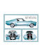 Poster Fabulous Mustang 40.6x50.8cm