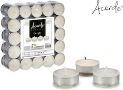 Set 100 Pieces Tealights 4 Hours Acorde
