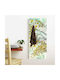 Artistic Wall Hanger Autumn Branches 40x90cm 16mm UV Print Hat Rack Marine Plywood