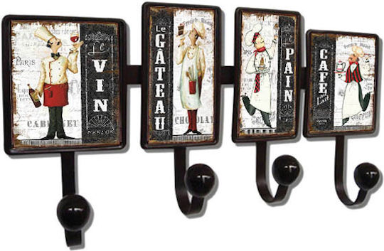 Metal Wall Hanger Waiter-Cook