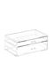 Μπιζουτιέρα Διαφανή Πλαστική 15x12x11cm Feel Home