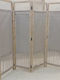Raumteiler Makrame 88x61x88 4-teilige Natural Home