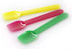 Heavy Colored Ice Cream Spoons 1,000pcs