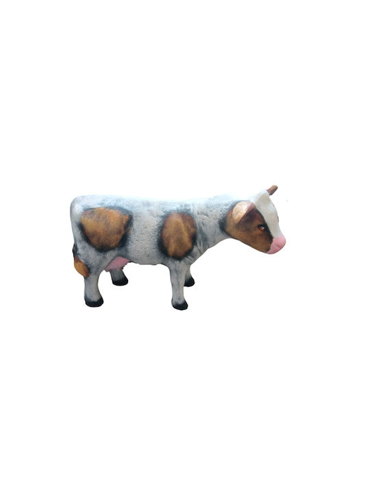 Ceramic Decorative Cow 29cm * 40cm Brown