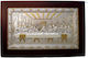 Silver Icon The Last Supper Gold Plated Decoration