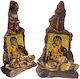 Saint Mary Icon Axion Esti – Table Ceramic Icon Stand 16cm