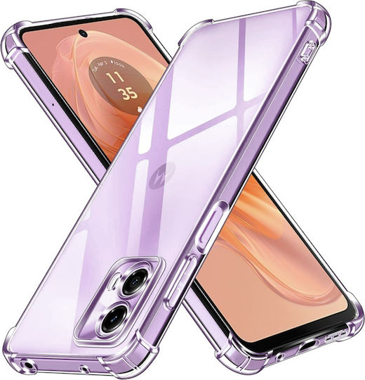 Back Cover Silicone Transparent (Moto G24 Power)