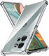 Back Cover Silicon Transparent (Motorola Moto G15, Motorola Moto G15 Power)