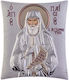 Silberne Heiligenikone Hl. Paisios 11cm x 14,5cm Eik00119