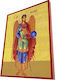 Erzengel Michael – Klassisches Byzantinisches Heiligenikone Keramidrige 19cm