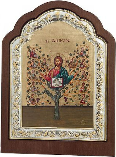 Η Αμπελος Μεταξοτυπία Καμβά Κωδ.1855 27χ36 Cm