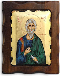 St. Andreas Hölzernes Heiligenikone 23x17cm St. Andreas Hölzernes Heiligenikone 23x17cm