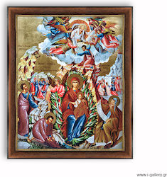 The Unburnt Bush Iconography Frame 38x46 Cm