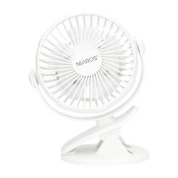 Niaros Ανεμιστηράκι Γραφείου Λευκό 300010021