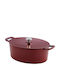 Fissler Moments Collection Dutch Oven Oval mit Grillrost 33x20cm 1Stück