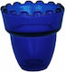 Vigilölampen Blaue Kerze Tasse 6x6,5cm