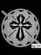 Cross N17 Perforated Cardboard 17cm Diameter Design Imprint Memorial Service Items Fanouropita Or Cake Monasteries Churches Confectionery Subject To Copyright Number 873