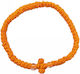 Kostibas 1559-402q Prayer Beads Ecclesiastical Piece Orange