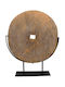 Floor Decor Wheel Wood 88x73x20.5cm