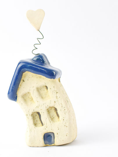 Casa Din Ceramică, 5.5x3x12.5 Cm
