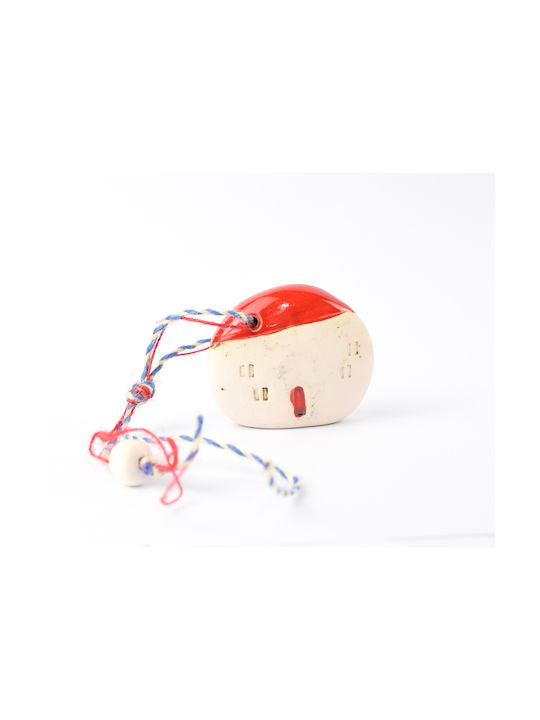 Ceramic Round House 5.5x3.5x5 Cm